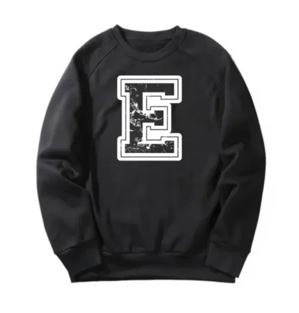 EE E Letter Sweatshirt